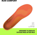 Superfeet Run Pain Relief Insoles for Plantar Fasciitis Relief & Runners with All Arch Heights Support & EVOLyte® Carbon Fiber - 7.5-9 Men / 8.5-10 Women - Tangerine — 2