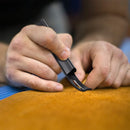 Mudder Leather Skiver Tool Metal Skiver Knife Safety Beveler Craft — 5