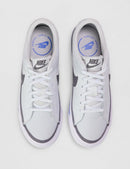 Nike Unisex Kids' Court Legacy Shoes - Boys Girls Toddlers & Baby Sneakers - Off White/Pencil Point/Blue Crystal — 4