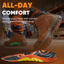 Footmaster Plantar Fasciitis Pain Relief Insoles,All-Day Comfort Orthotic Shoe Inserts with Arch Support,Shock Absorbing for Heel Pain and Flat Feet — 5