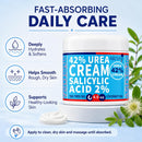ASDToTio 42% Urea Foot Cream for Dry, Rough Feet with Aloe Vera, 4 oz — 3