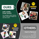 SILENART Liquid Chalk Markers for Blackboard - 8 Vibrant Colors - Window Markers for Car Glass Dry Erase Board Acrylic Calendar Board | Neon | 3mm Tip - 8 Pack — 4