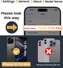SSLOTSCASE for iPhone 16 Pro Max Case with Card Holder & Kickstand, Black — 2