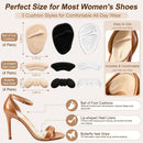 Heel Pads for Shoes & Metatarsal Pads Set, 24 Pcs Shoe Inserts for Women 2