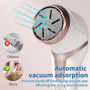 Electric Foot Callus Remover with Dander Vacuum, Rechargeable Waterproof 3 Roller & 2 Speeds Foot File,Professional Portable Pedicure Tool for Care of Dead Skin,Chapped,Callus,Cracks — 3