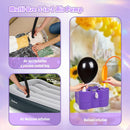 Electric Balloon Pump, Portable Electric Balloon Blower Machine Balloon Air Pump Dual Nozzle 110V 600W Balloon Inflator for Party Decorations | Purple — 5