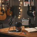 MyGift Guitar Pen Holder Desk Office Decor Gift For Men — 4