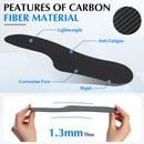 Morton's Extension Insert Orthotic Carbon Fiber Insole Rigid Turf Toe Plate for Men Women for Morton's Toe Turf Toe Hallux Rigidus Arthritis Limitus (1 Pair, 11.25” - Men's 11 / Women's Size 12) — 4