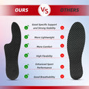 Carbon Fiber Insole(1 Pair): Rigid Shoe Insert for Men & Women - for Morton's Toe, Turf Toe, Hallux Limitus and Rigidus, Arthritis - Alternative to Post Op Shoe (235mm) — 6