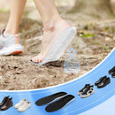 Insoles for Men and Women, 4D Cloud Shoe Inserts, Memory Foam - Black — 7