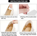 DIAFEBWANGHH4 Pairs Heel Pads Heel Grips Gel Heel Pads,Heel Inserts Gel Heel Cushion Inserts Blister Prevention,Silicone Heel Protector Large Inserts Shoes Cushion 4D,Stickers Heels (4) — 5