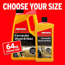 Mothers California Gold Carnauba Wash & Wax, 64 oz. (05674)