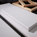 PHOENIX 12x36 Inch 3 Pack Artist Canvas - Large Skinny Stretched Canvases for Painting - 3/4 Inch Profile, 100% Cotton 11 Oz. Gesso Primed White Blank Professional Canvas Oil & Acrylic Paints | Traditional | 12"x36" — 5
