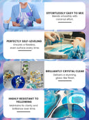 Jarezina 64OZ Epoxy Resin Kit, 1:1 Easy Mix Casting Resin for Crafts — 5