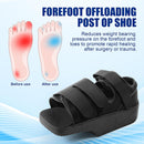 Estinko forefoot Offloading Post Op Shoe-Wedge Post Op Shoe Ortho Wedge Healing Shoe Non Weight Bearing Offloading Shoe for Broken Toe, Bunion, Hammer toe, Diabetic Foot Ulcer for Men and Women, XL - Forefoot Post Op Shoe * 1PC — 3
