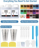 Smallbudi 80 Oz Crystal Clear Epoxy Resin Kit, Casting Resin for Beginners — 7