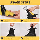 2Pack Shoe Stretcher For Men Women, Adjustable Boot Stretcher For Wide Feet | yellow — 3