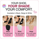 Metatarsal Pads Women, Ball of Foot Cushions for Women and Men, Gel Foot Cushion Pads, Soft Forefoot for Support, Metatarsal Insoles for Shoes, High Heels, Sandals, Boots, 2 Pack Beige 7