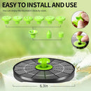 4.0W Solar Bird Bath Fountain Pump, Solar Powered Water Pump, Outdoor Water…