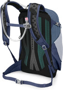 Osprey Sportlite Lightweight Hiking Backpack with Hydraulics Reservoir for Men & Women - Everyday Hydration Travel Bag | Serenity Blue | 15l — 8