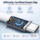 60W USB C to C Cable 3Pack 6FT PD 3.0 Fast Charging for iPhone 18/17 / Duo 4