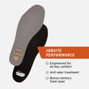 BRUNT Standard CUSH N Insoles - Comfort Work Boot Insoles - Built with CUSH N Technology - Moisture Wicking - Anti-Odor Treatment - Bonus Memory Foam Layer — 3