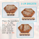 KINGOU Wooden Logic Puzzle Brain Teasers Intellectual Toy Number Puzzle — 2