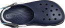 Crocs Unisex-Adult Classic All Terrain Clogs | 12 Women/10 Men | Navy — 6