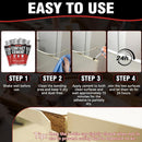 Contact Cement Adhesive 4.16 Oz, High Performance Neoprene Contact Adhesive with Brush, Flexible & Strong Bonding… — 7