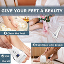 Upgraded Electric Foot Callues Remover, Portable Electric Foot Files with 3 Heads, Rechargeable Feet File for Foot Care, Waterproof Deadskin Remover, Pedicure Tool for Dry and Crack Feet — 5