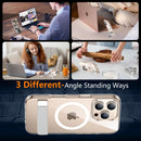 SPIDERCASE for iPhone 16 Pro Case,with Stand,Clear — 8