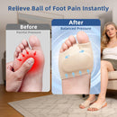 KTSAY Metatarsal Pads with Gel Pad for Women and Men, Foot Pads for Ball Pain Relief, Morton's Neuroma, Metatarsalgia Support (2, Beige, Large) 4