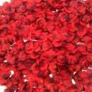 CODE FLORIST 2200 PCS Dark-Red Silk Rose Petals for Romantic Night,Wedding,Proposal Anniversary Flower Decorations | Red-black | 2 Inch — 1