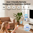 Humidifiers for Bedroom Large Room -GloryAir 6L Cool & Warm Mist Humidifier