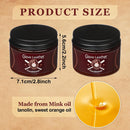 2 Pack Baseball Glove Leather Conditioner 4.7 oz Glove Conditioner Care Cream Mink Oil for Baseball Gloves, Softball Gloves, and Other Leather Sports Equipment — 2
