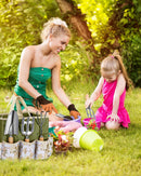 9-Piece Premium Gardening Tool Set for Women - Heavy Duty Stainless Steel Rust-Proof Tools with Fashion Storage Tote | Perfect Gardening Gifts for Mom, Mother's Day, Birthday & Outdoor (Green) — 5