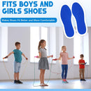 Eurzom 2 Pairs Kids Insoles for Shoes Sneakers Memory Sponge Inserts,Blue — 5