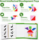 Magnetic Tangram Puzzle for Kids, Montessori Travel Game — 5