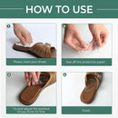 Arch Support Inserts Flat Feet - Welnove 8-Pair Gel Arch Support Insoles for Plantar Fasciitis, Foot Pain Fatigue Relief - Soft Heel Pads Adhesive Fit Most Shoes, Men Women, 0.47" Height | Clear — 7