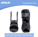 Jewlri Walking Boot for Sprained Ankle, Short Air Walker Fracture Boot, S — 5