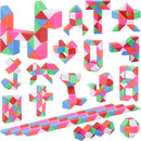 Mini Fidget Snake Cube Toys 30PCS Party Favors Bulk-Goodie Bag Stocking Stuffers for Kids, Treasure Box Toys for Classroom Reward, Quiet Sensory Travel Toy for Ages 4-8, Gift for Kids Birthday — 1