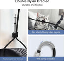 Cabepow 15 FT Extra Long iPhone Charger Cord,[Apple MFi Certified] Long Apple Lightning Cable 5M,2.4A Nylon Braided iPhone Fast Charging Cord for iPhone 14/14pro/13/12/11/11Pro/X/XS/XR/XS Max/8/7 6