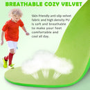 Ailaka Kids Orthotic Arch Support Shoe Insoles, Plantar Fasciitis Cushioning Athletic Inserts for Flatfoot Pain Relief Running Walking - Green — 6