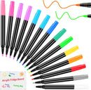 Liquid Chalk Markers for LED Drawing Note Board Acrylic Calendar Planning Board Clear Glass Dry Erase Whiteboard Window Mirror Christmas Holidays Painting, 14 Pack, 12 Vibrant Colors, 1mm Fine Points | 14 Pack 12 Colors-1mm Tips — 8