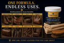 Triple Crown Leather Preservative & Restorer (8 oz.); 80 Year Old Fredelka Formula Hand-Poured by Accessible Preservatives; For Use on Boots, Bags, Books & More. Made in the U.S.A — 3