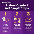 12-Pack Metatarsal Pads for Women - 1/4” Thick, Comfort Foot Cushions for Heels & Pain Relief, Forefoot Support, Ideal for Metatarsalgia, Morton's Neuroma, Sesamoiditis 5