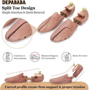 Cedar Shoe Trees for Men, Twin Tube, 6 Pack, Sizes 7-14 — 4