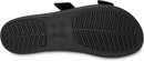 Crocs Women's Brooklyn Buckle Low Sandals – Black — 5
