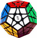 Megaminx Speed Cube, Pentagonal Dodecahedron Cube Puzzle Toy (Qiheng Black) — 1