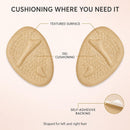 Metatarsal Pads for Women, Ball of Foot Cushions, Beige, 2 Pairs 5